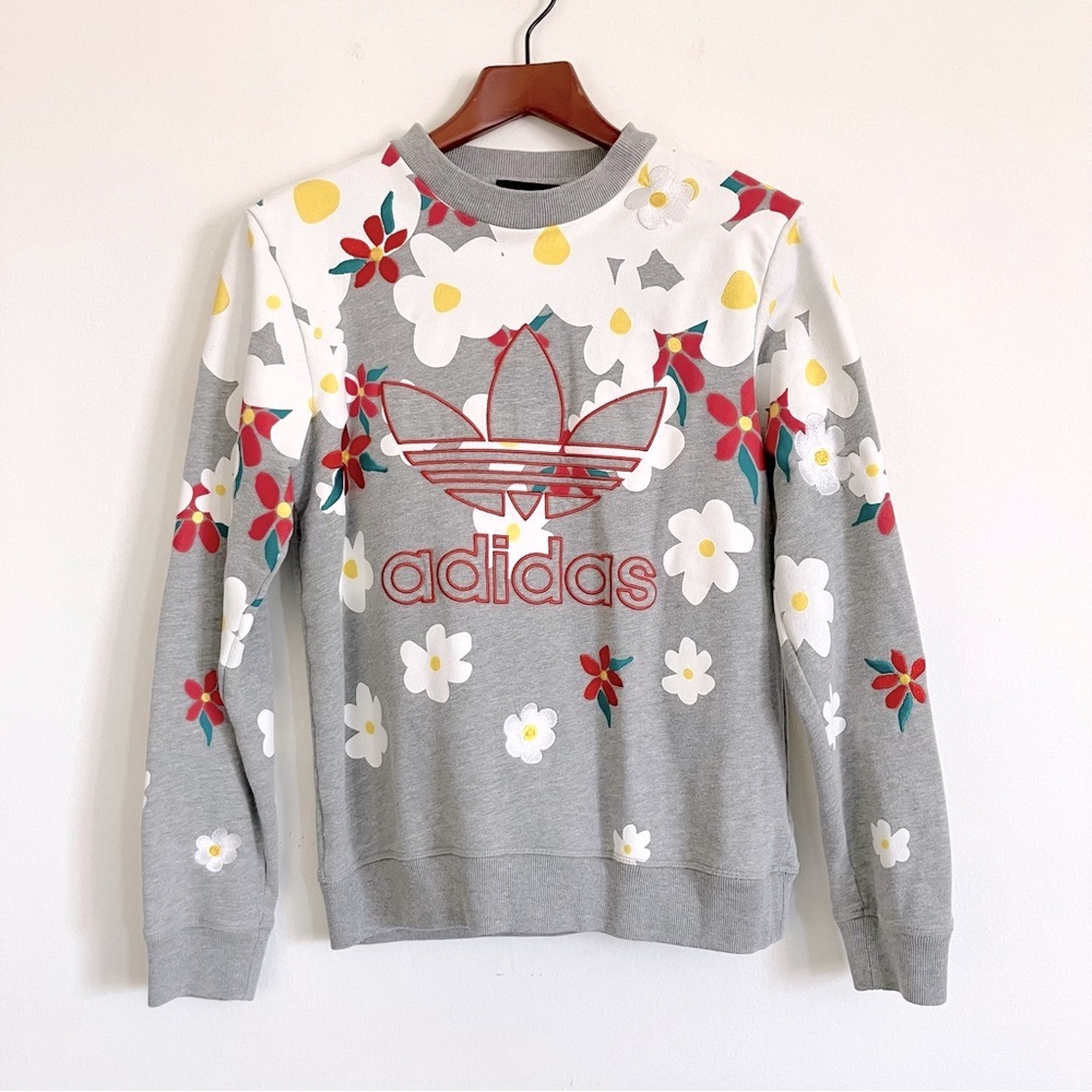 Adidas Originals x Pharrell Williams Kauwela Daisy Crewneck Sweatshirt